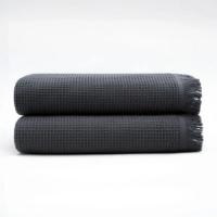Полотенце вафельное 70x140 графит
