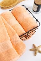 Полотенце для лица 40x70см персиковый