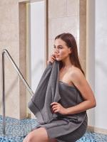 Комплект полотенец махровых Diana Грей