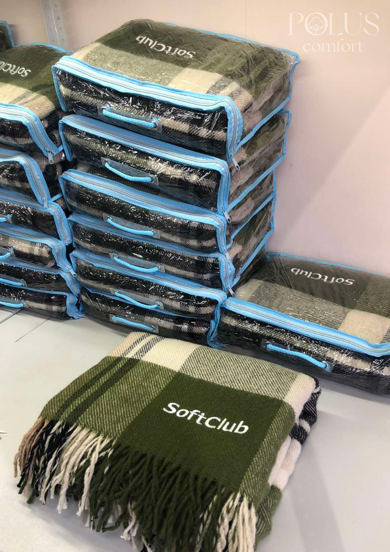 Машинная вышивка на полотенцах и пледах