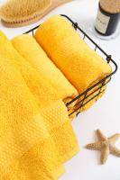 Полотенце для лица 40x70см ярко-желтый