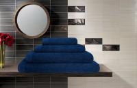 Полотенце Гутен Морген 70x140 Тёмно-Синий