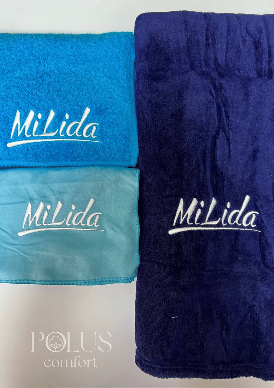 Машинная вышивка на полотенцах и пледах