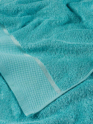 Комплект полотенец махровых Diana Морская волна