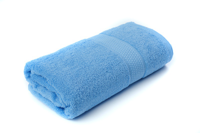 Полотенце банное 70x140см голубой