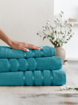 Комплект полотенец махровых Diana турмалин