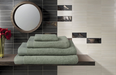 Полотенце Гутен Морген 70x140 Светло-Зелёный