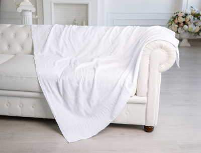 ПРОСТЫНЯ МАХРОВАЯ 150x200см Белый