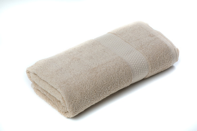 Полотенце банное 70x140см бежевый